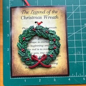 Legend of the Wreath- Nine Ornament gift cards and Box